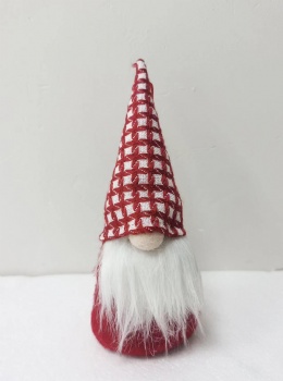 knitted fabric christmas pendant suspension christmas tree hanging decorations garlands--gnome suspension 20cm