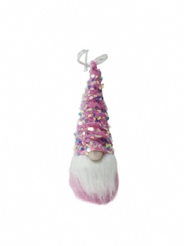 fabric christmas suspension christmas tree hanging decorations garlands--gnome suspension 20cm