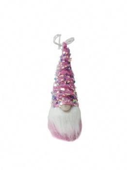 fabric christmas suspension christmas tree hanging decorations garlands--gnome suspension 20cm